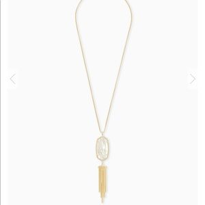 Kendra Scott Rayne Gold Long Pendant Necklace